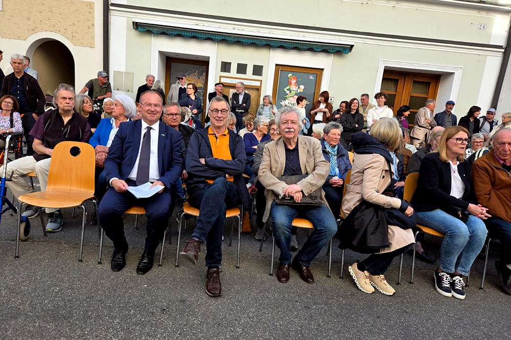 Gedenkfeier Braunau 8. Mai 2026. Foto: Silvia Jujic.
